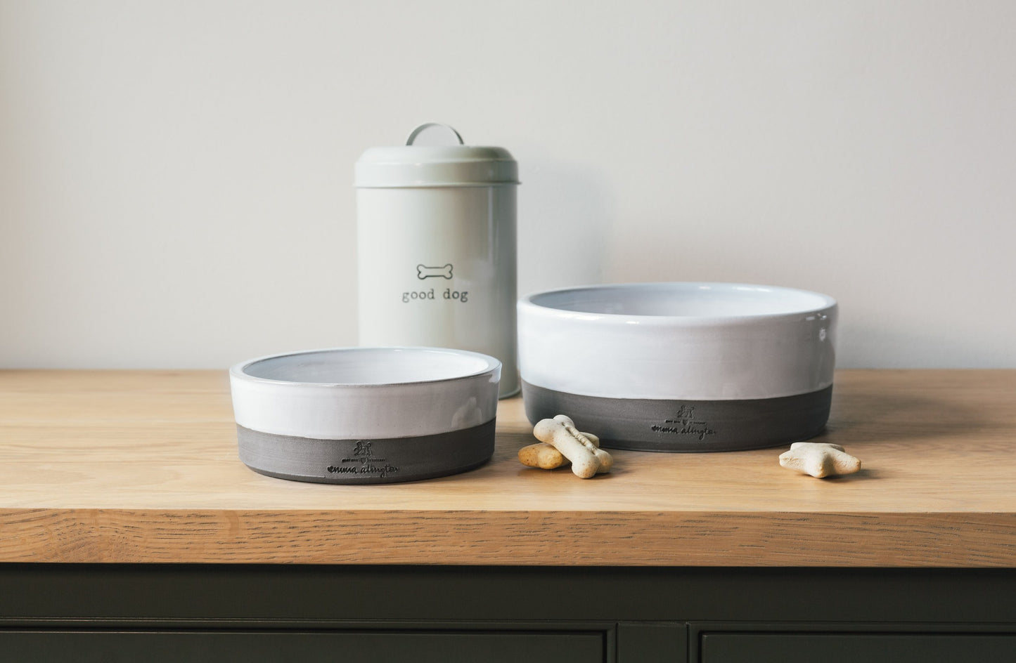 Black Earth Dog Bowl, Small