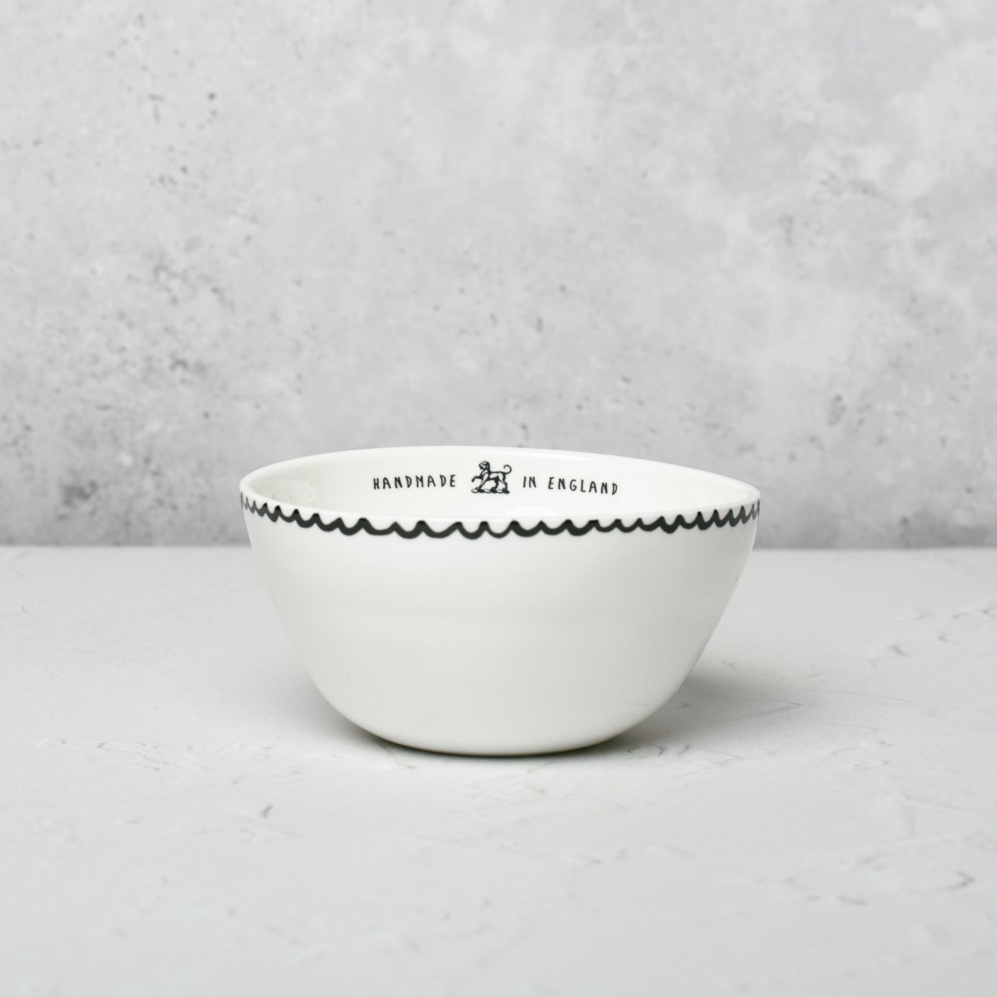 Large bone china bowls by Emma Alington.