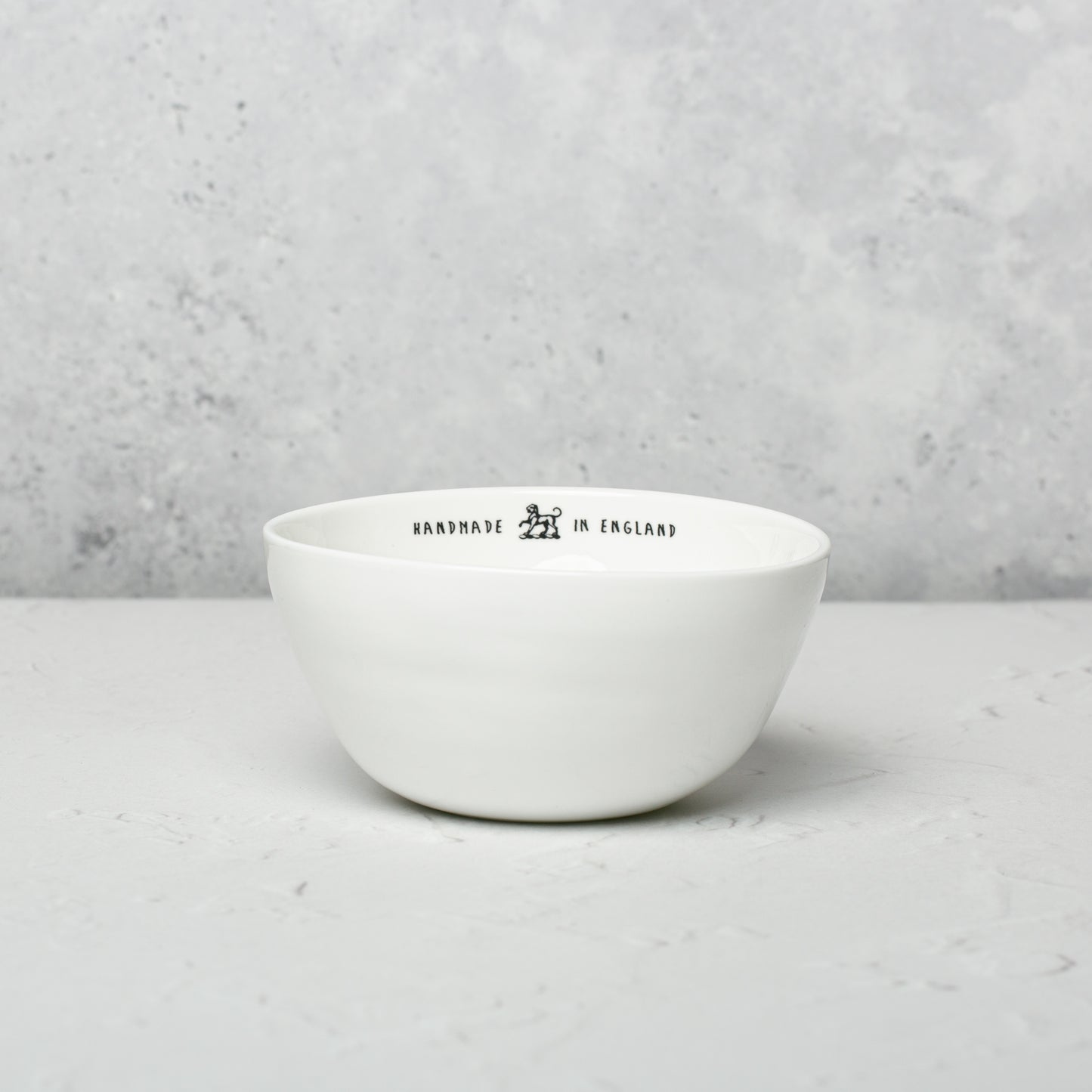 Large bone china bowls by Emma Alington.