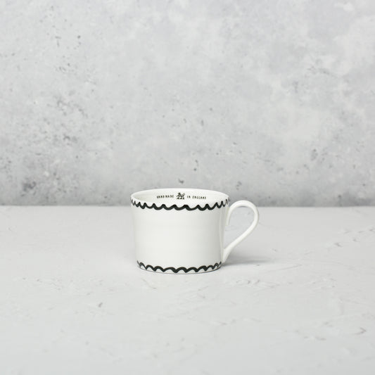 Bone china espresso cup by Emma Alington.