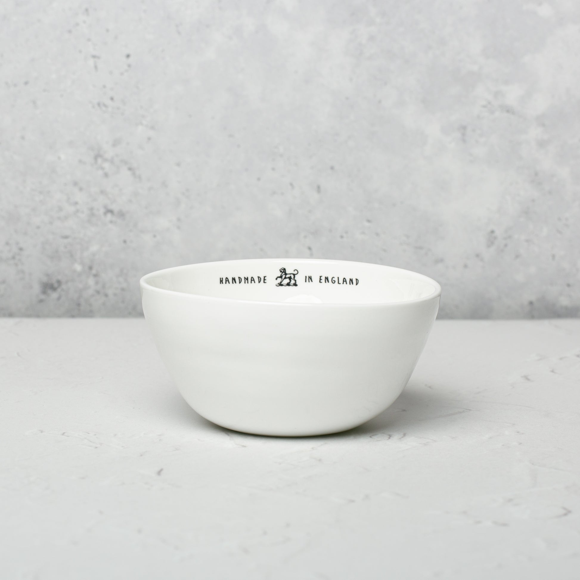 Large bone china bowls by Emma Alington.