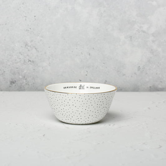 Medium bone china bowls by Emma Alington.