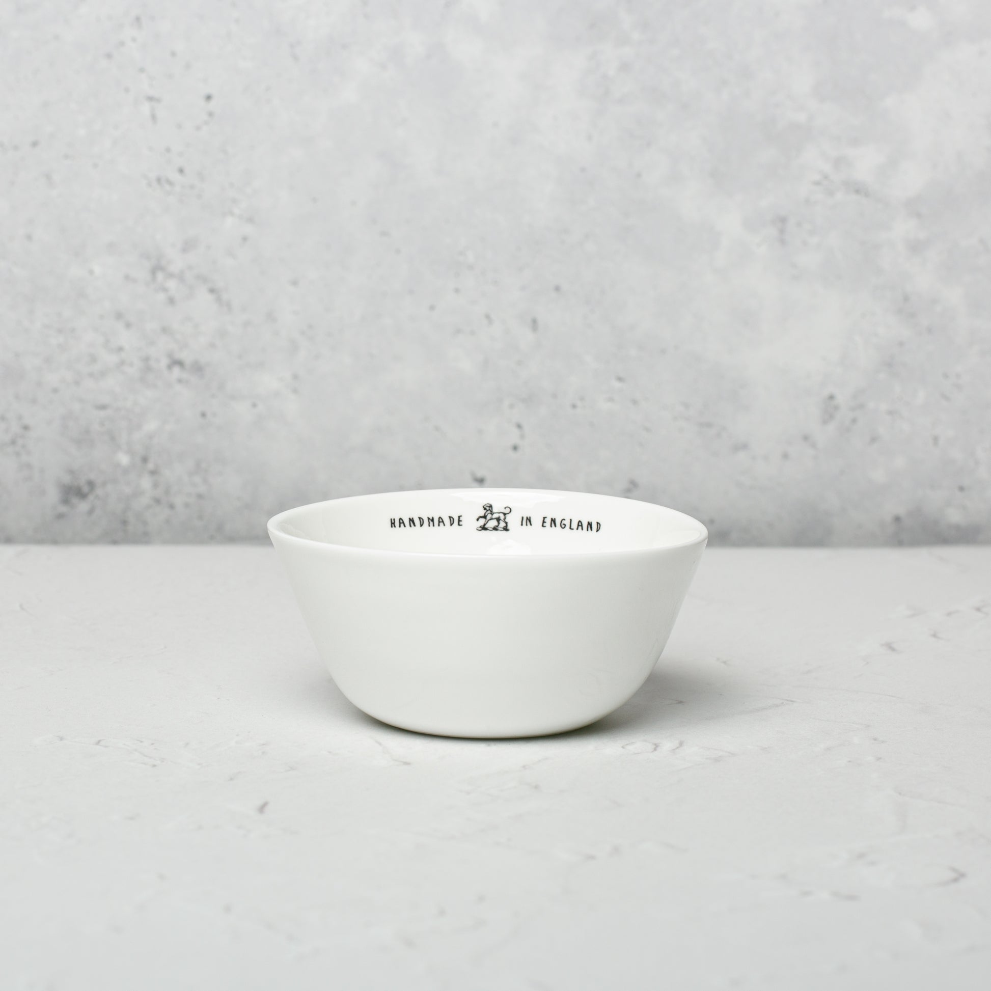 Medium bone china bowls by Emma Alington.