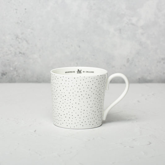 Bone china mug by Emma Alington.