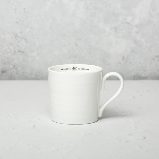 Bone china mug by Emma Alington.