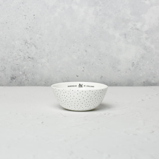 Small bone china bowls by Emma Alington.